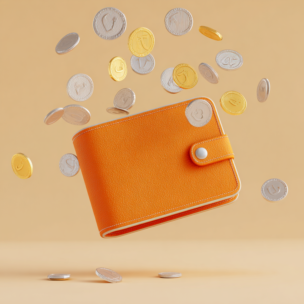 Mees Render Of An Orange Wallet Floating With Euro Coins V Dcd58e71 D772 4786 B803 0bf18581a923 1