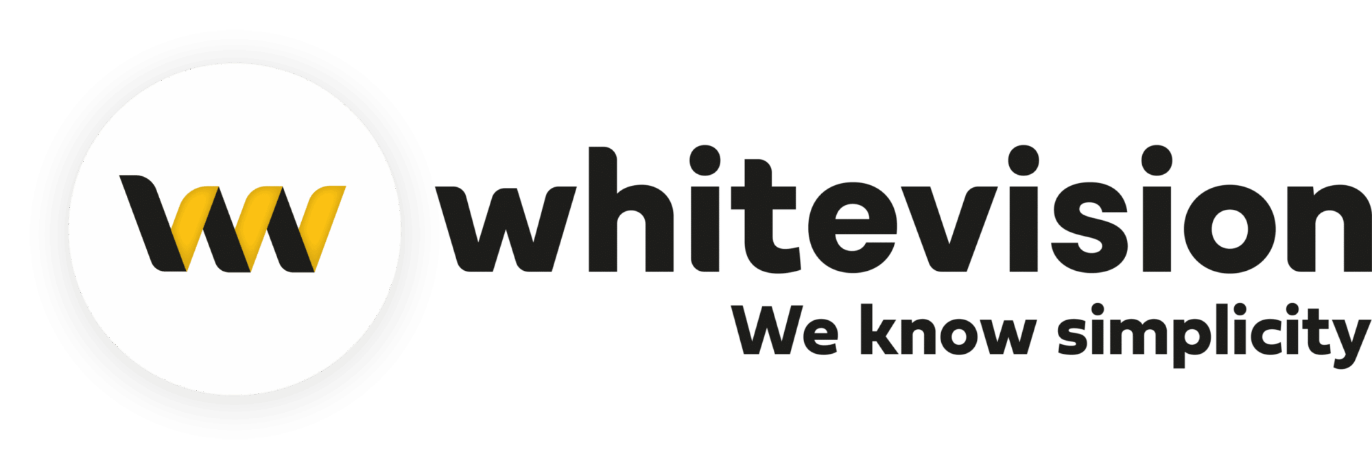 Whitevision Basis Logo Geel Zwart Rgb Payoff Zwart