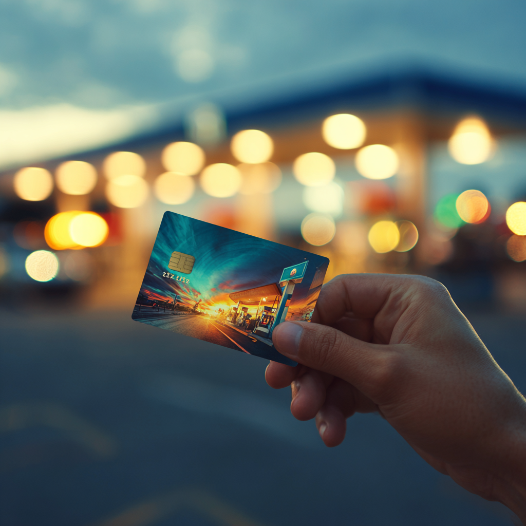 Mees Hand Holding A Gas Station Subscription Card Good Light 088774c0 6eaa 48e1 84e2 97c190a8e584 2